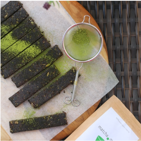Matcha Choc Bars