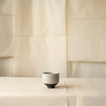 Black Clay Chawan - Matcha Tea Bowl by Jino Jeong
