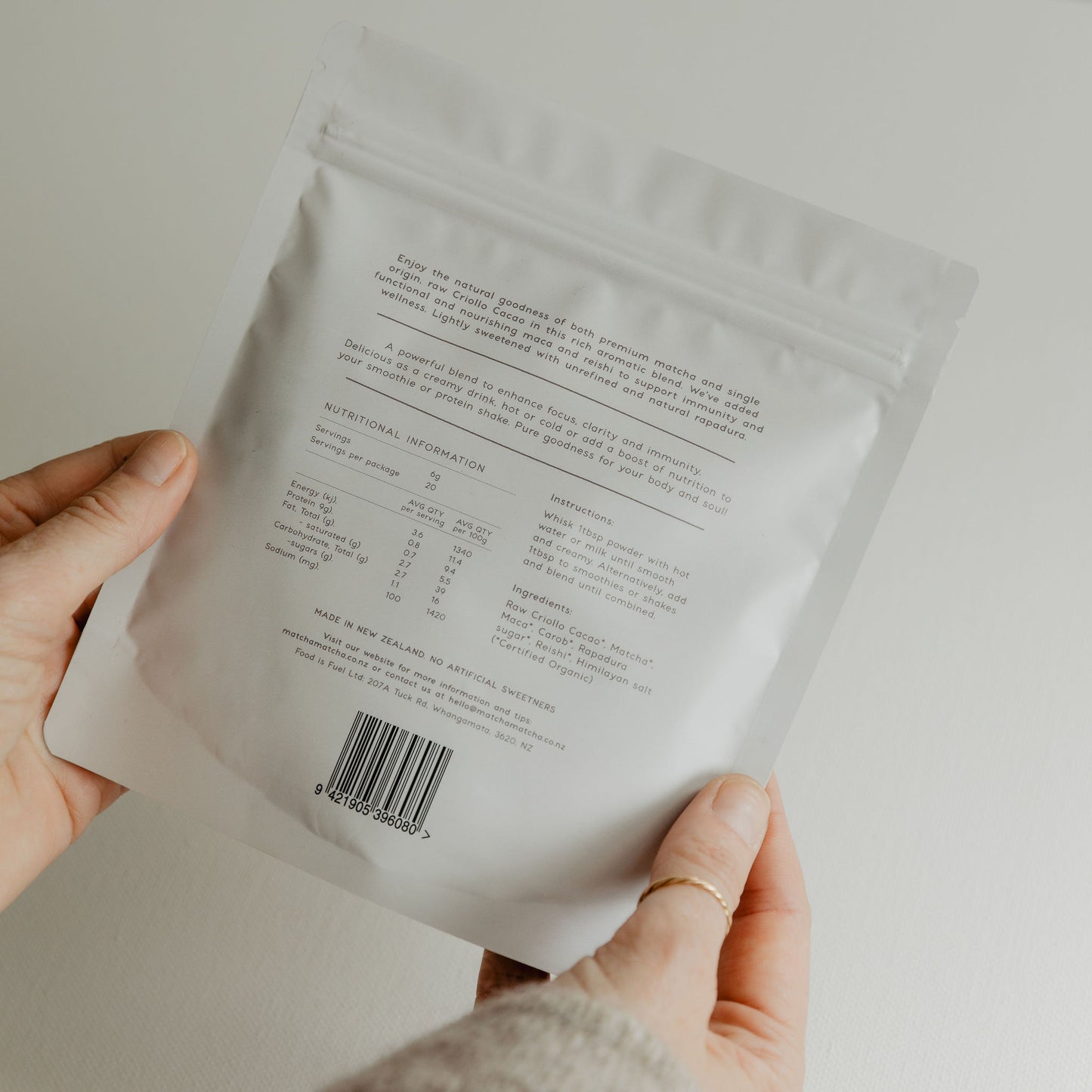 Matcha Cocoa Antioxidant Blend