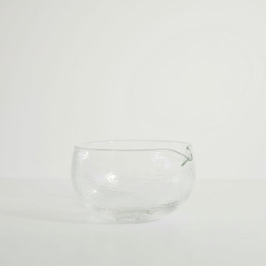 Glass Chawan with Pourer