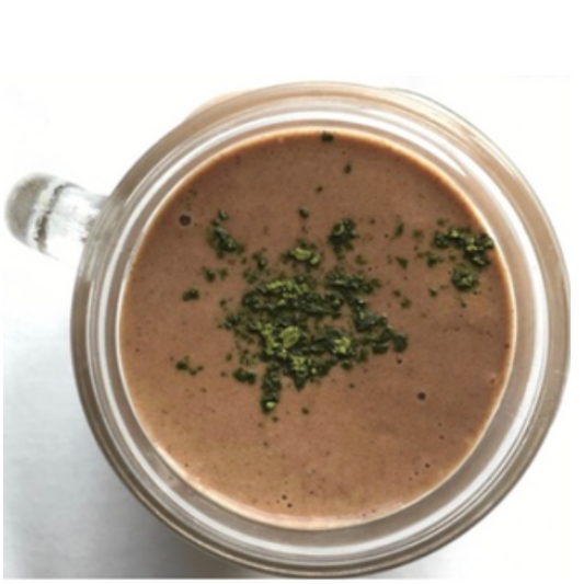 Almond Matcha Coconut Cacao Smoothie