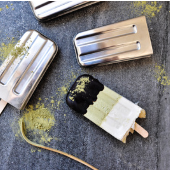 Matcha Macadamia Ice Blocks