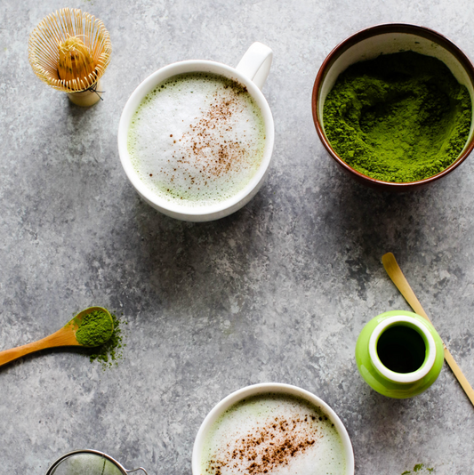 Spiced Matcha Latte