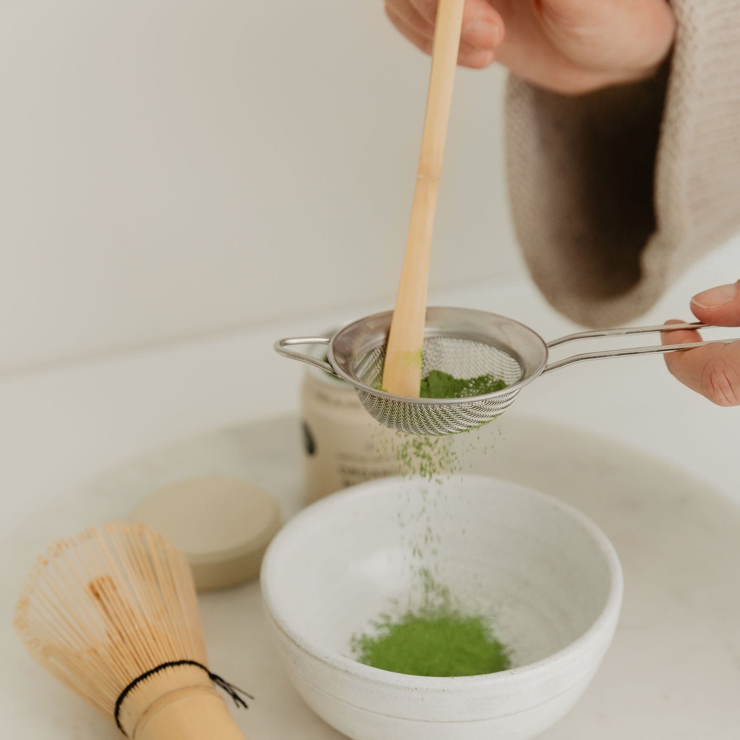 Bamboo Matcha Scoop