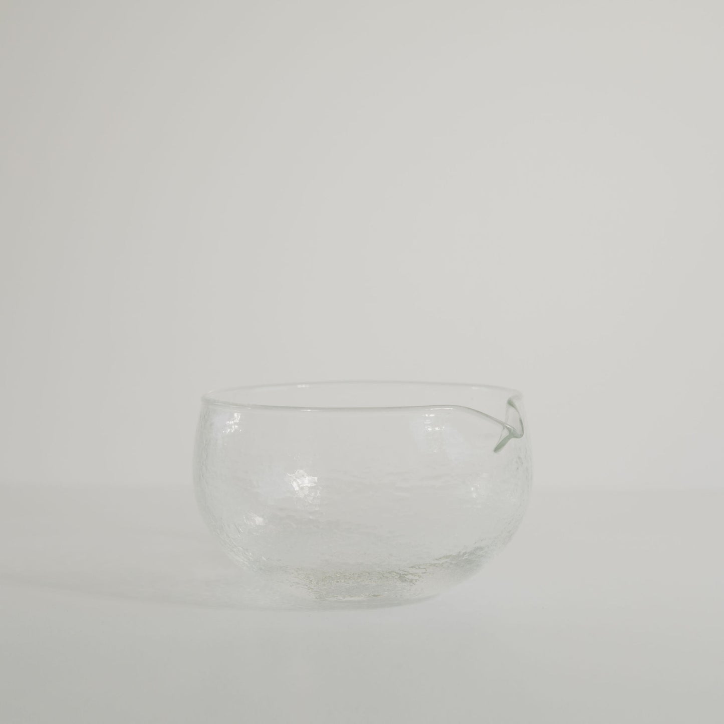 Glass Chawan with Pourer