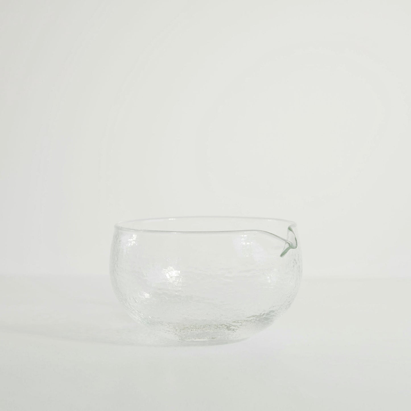 Glass Chawan with Pourer