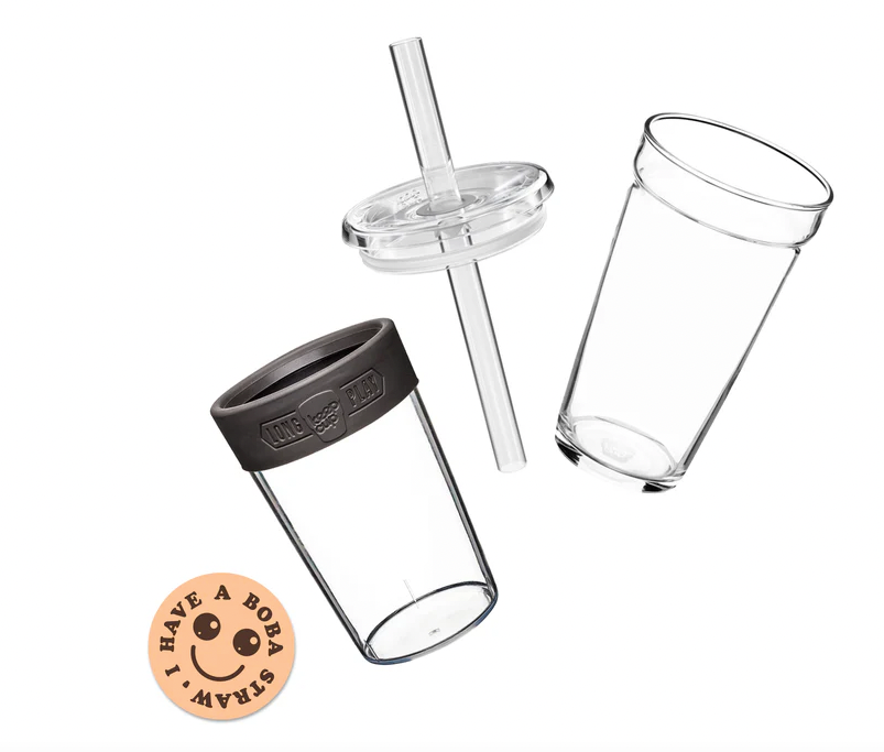 Cold Cup Longplay Boba - GLASS KEEP CUP | 16oz