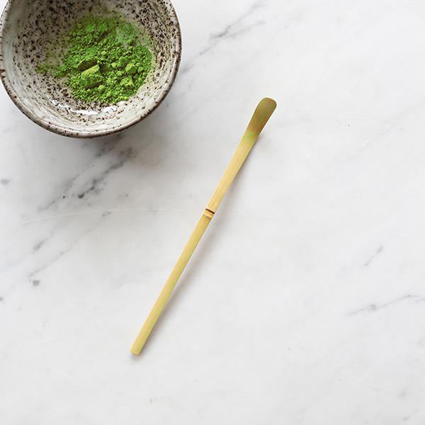 Bamboo Tea Scoop with LOVE - A Unique Matcha Gift